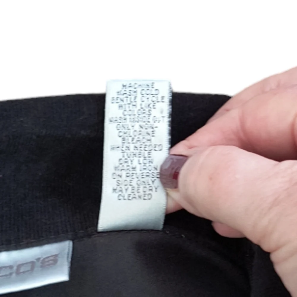 Chico's Black Corduroy Blazer/Jacket Size 0 (US Size S)